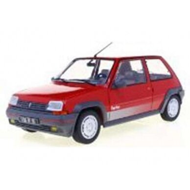 PRE-ORD3R Solido 1/18 1985 Renault 5 GT Turbo MK1, red