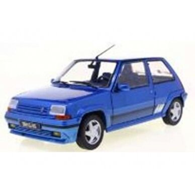 PRE-ORD3R Solido Modeliukas 1/18 1989 Renault 5 GT Turbo MK2, blue