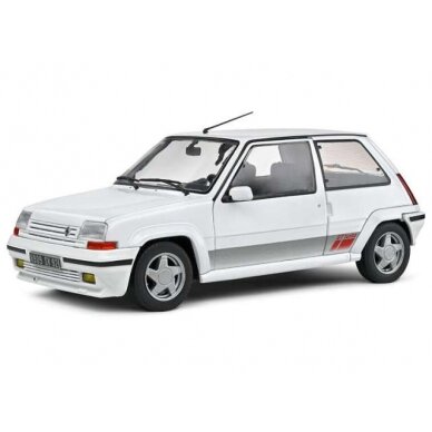 PRE-ORD3R Solido 1/18 1989 Renault 5 GT Turbo MK2, white