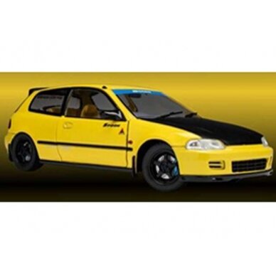 PRE-ORD3R Solido Modeliukas 1/18 1991 Honda Civic (EG6) Spoon version, yellow