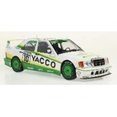 PRE-ORD3R Solido 1/18 1991 Mercedes Benz 190E Evo2 DTM #10 J. Lafitte, white/green