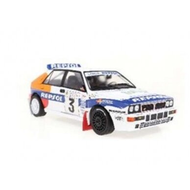 PRE-ORD3R Solido Modeliukas 1/18 1993 Lancia Delta HF Integrale Acropolis Rally, white/blue