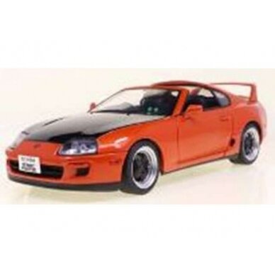 PRE-ORD3R Solido Modeliukas 1/18 1993 Toyota Supra Mk.4 (A80) Streetfighter, orange