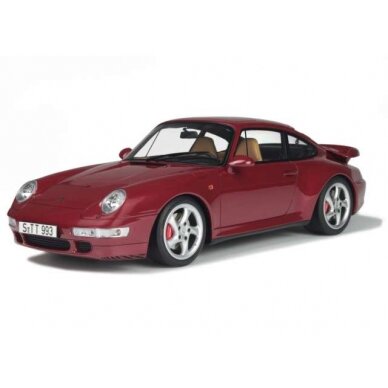 PRE-ORD3R Solido 1/18 1997 Porsche 911 (993) Turbo, arena red