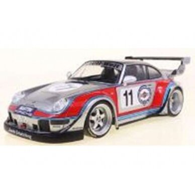 PRE-ORD3R Solido Modeliukas 1/18 2020 Porsche 911 (964) RWB Martini, grey/blue/red