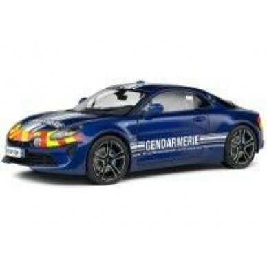 PRE-ORD3R Solido Modeliukas 1/18 2022 Alpine A110 Gendarmerie, blue