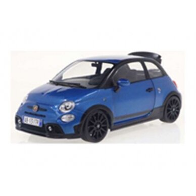 PRE-ORD3R Solido 1/18 2022 Fiat 695 (500) Abarth Tribute 131 Rally, blue