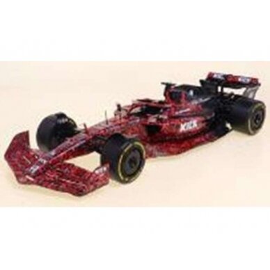 PRE-ORD3R Solido Modeliukas 1/18 2023 Alfa Romeo F1 Team X Boogie art car, red/black