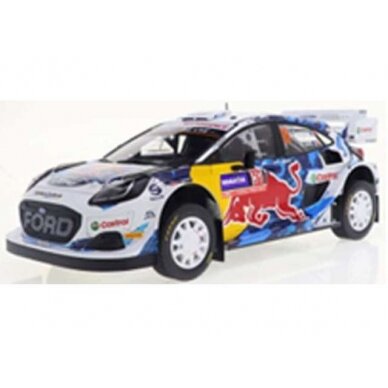 PRE-ORD3R Solido Modeliukas 1/18 2024 Ford Puma Rally 1 Rally Sweden #16 Fourmaux/Coria, various