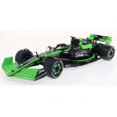 PRE-ORD3R Solido Modeliukas 1/18 2024 Kick Sauber C44 Showcar F1, black/green