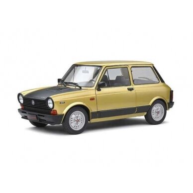 PRE-ORD3R Solido Modeliukas 1/18 Autobianchi A112 MK5 , gold/black