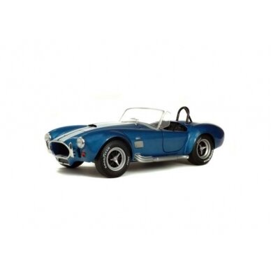 PRE-ORD3R Solido 1/18 Shelby AC Cobra 427 MKII, blue/white stripes