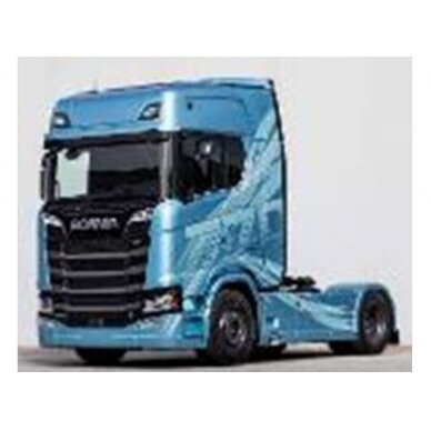 PRE-ORD3R Solido Modeliukas 1/24 Scania S770 Highline Frost Edition, blue