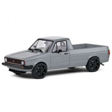 PRE-ORD3R Solido 1/43 1982 Volkswagen Caddy Mk 1 Pick-up, grey