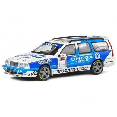 PRE-ORD3R Solido 1/43 1995 Volvo 850 T5-R Tribute White, white/blue