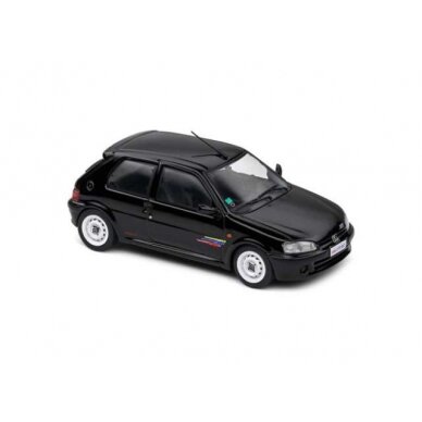 PRE-ORD3R Solido 1/43 2001 Peugeot 106 Rally, black