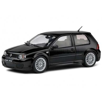 PRE-ORD3R Solido Modeliukas 1/43 2003 Volkswagen Golf IV R32, black