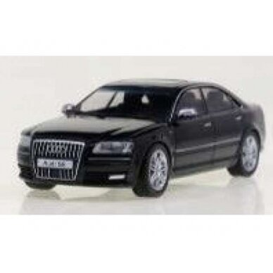 PRE-ORD3R Solido Modeliukas 1/43 2010 Audi S8 (D3), black