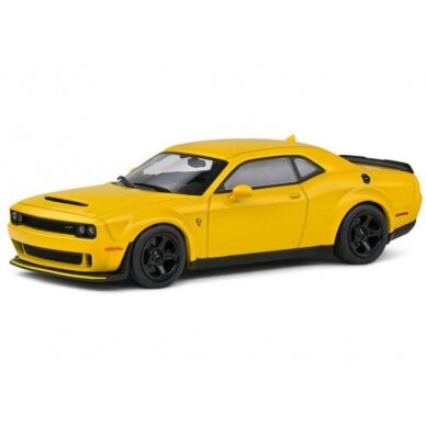 PRE-ORD3R Solido Modeliukas 1/43 2018 Dodge Challenger, yellow