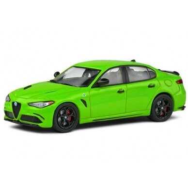 PRE-ORD3R Solido Modeliukas 1/43 2020 Alfa Romeo Giulia Quadrifoglio, green