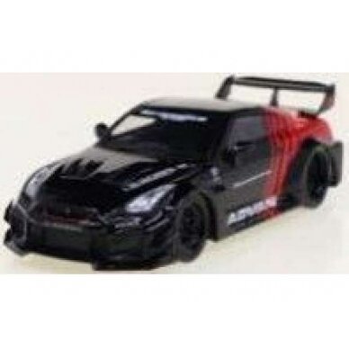 PRE-ORD3R Solido 1/43 2020 Nissan GT-R R35 Liberty Walk, red/black