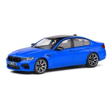 PRE-ORD3R Solido Modeliukas 1/43 2022 BMW M5 (F90) competition, blue