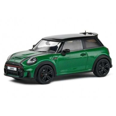 PRE-ORD3R Solido Modeliukas 1/43 2023 Mini Cooper S John Works, green