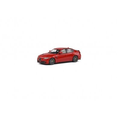 PRE-ORD3R Solido Modeliukas 1/43 Alfa Romeo Giulia Quadrifoglio, red