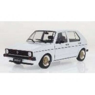 PRE-ORD3R Solido 1983 VW Golf L White Custom, white