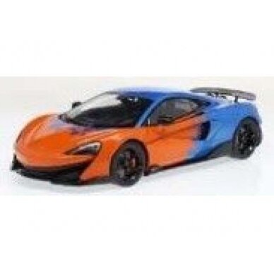 PRE-ORD3R Solido 2020 McLaren 600LT F1 Team Tribute Livery, blue/orange