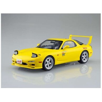 PRE-ORD3R Aoshima Modeliukas #SP Initial D Mazda RX-7 FD3S Keisuke Takahashi Comics Vol.1, plastic modelkit