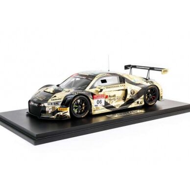 PRE-ORD3R Tarmac Modeliukas 1/18 2017 Audi R8 LMS AAPE Tak Chun Group #06 Marchy Lee/Alex Au China GT,