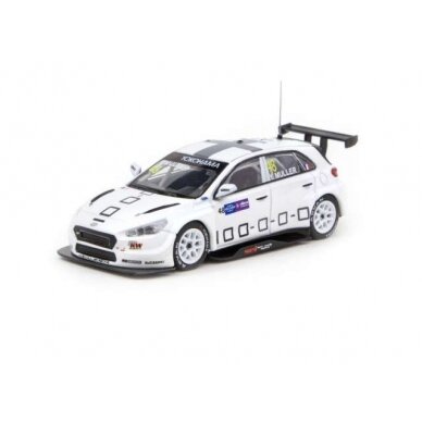 PRE-ORD3R Tarmac 1/64 2018 Hyundai i30 N TCR #48 WTCR Race of Macau, white