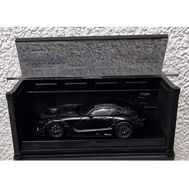 PRE-ORD3R Tarmac 1/64 2018 Mercedes AMG GT3 #4 with container & figure, black