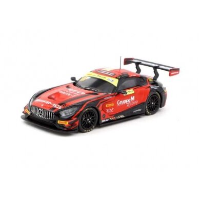 PRE-ORD3R Tarmac Modeliukas 1/64 2018 Mercedes AMG GT3 #888 2nd Maro Engel Macau GT Cup Fia GT World Cu