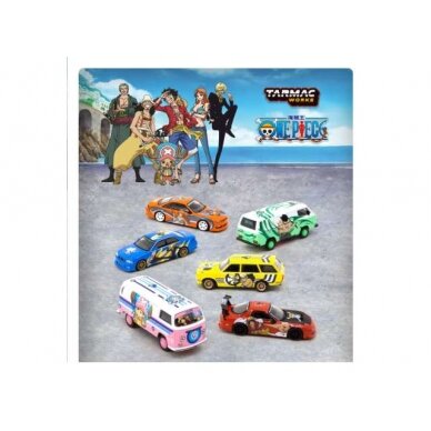 PRE-ORD3R Tarmac Modeliukas 1/64 Assortiment of 6 Cars *One Piece* Model Car Collection #1