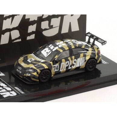 PRE-ORD3R Tarmac 1/64 Audi RS3 LMS #74 DC169A-BLK, black/gold/white