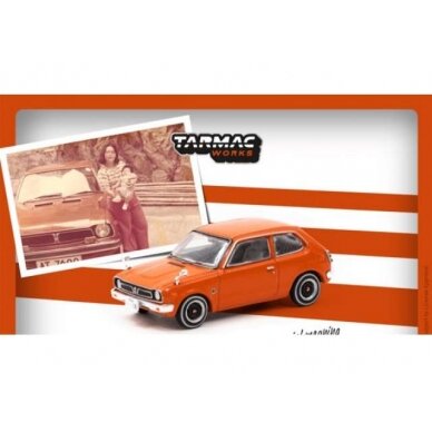 PRE-ORD3R Tarmac 1/64 Honda Civic (SB1), orange