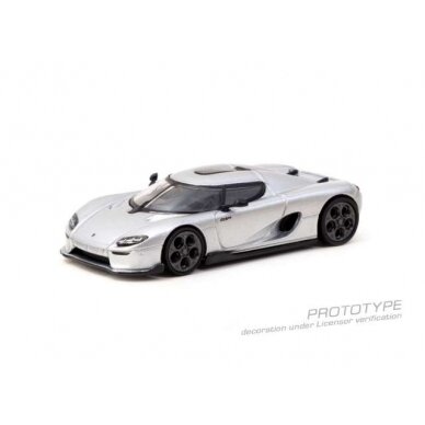 PRE-ORD3R Tarmac Modeliukas 1/64 Koenigsegg CC850, silver