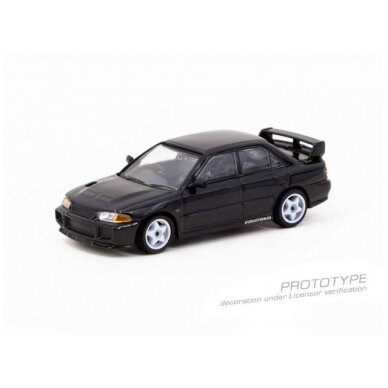 PRE-ORD3R Tarmac Modeliukas 1/64 Mitsubishi Lancer GSR Evolution III, black