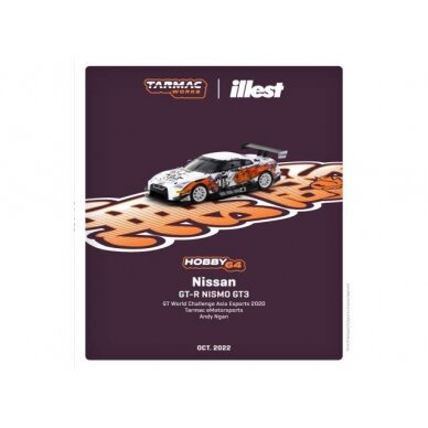 PRE-ORD3R Tarmac 1/64 Nissan GT-R Nismo GT3 GT World Challenge Asia Esports 2020 Andy Ngan #85