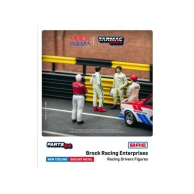 PRE-ORD3R Tarmac 1/64 Race Drivers Brock Racing Enterprises *Figures*,