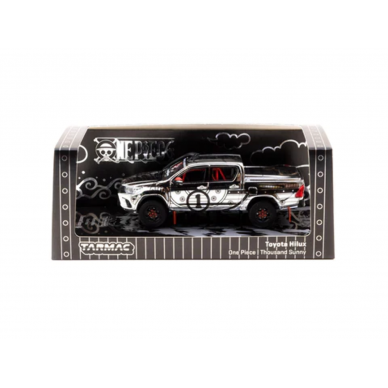 PRE-ORD3R Tarmac Modeliukas 1/64 Toyota Hilux Thousand Sunny, white/grey/black