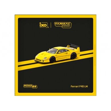 Tarmac Ferrari F40 LM, yellow