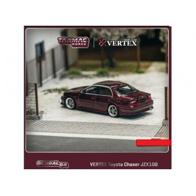 Tarmac Works Modeliukas Toyota Chaser JZX100, purple