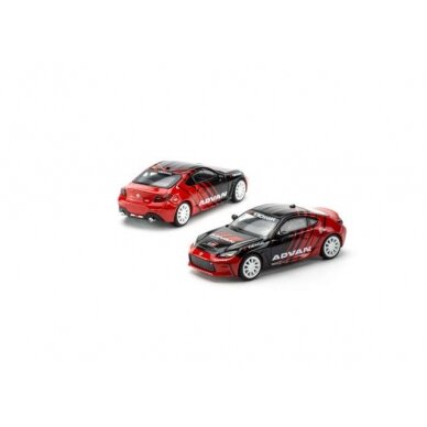 PRE-ORD3R Pop Race Limited Toyota GR86 *ADVAN*, red/black