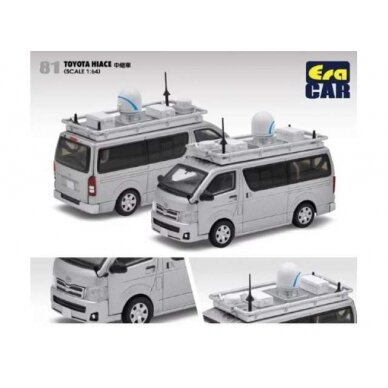 PRE-ORD3R Era Car Modeliukas Toyota Hiace, white