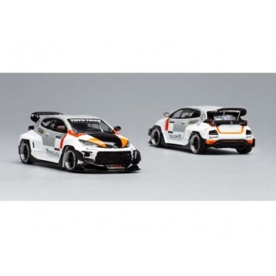 PRE-ORD3R Pop Race Limited Toyota Yaris Pandem GR (Finland), white/grey