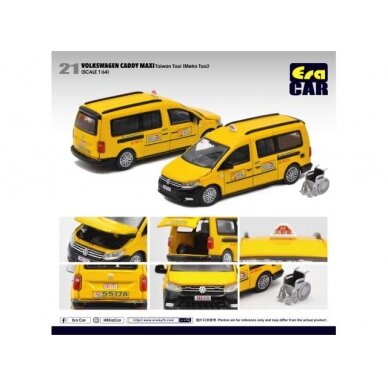 PRE-ORD3R Era Car Volkswagen Caddy Maxi Taiwan Taxi (Metro Taxi)