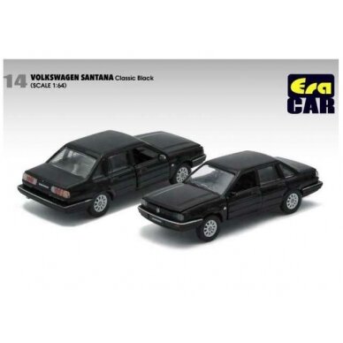 PRE-ORD3R Era Car Modeliukas Volkswagen Santana, classic black